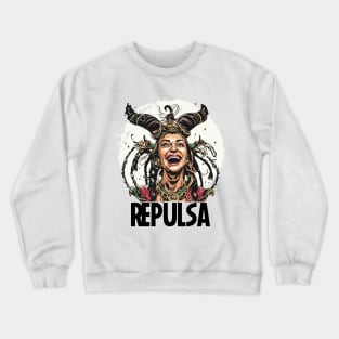 Rita Repulsa United Alliance of Evil fan art Crewneck Sweatshirt